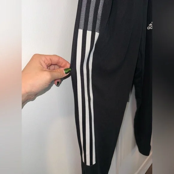 Adidas men’s Black Joggers - Picture 3 of 13